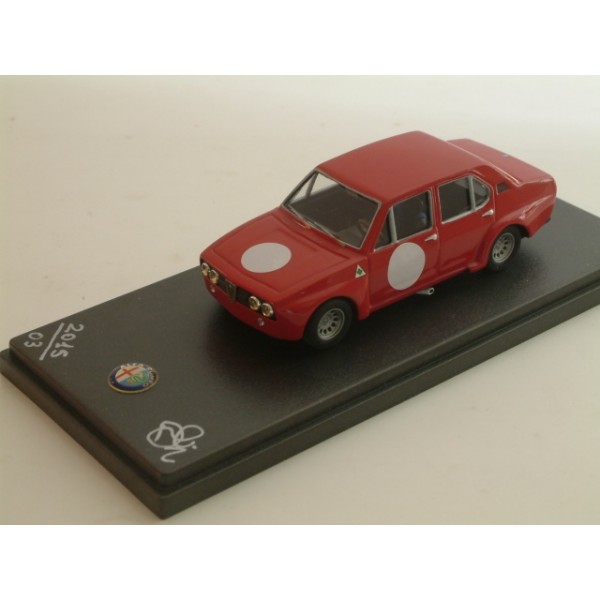 Alfa Romeo Alfetta 1.8 Gr. 2 Assetto Corsa 1972 - Serie Kit Montati By Carrara Models n° 2015 / 02 e 03 - Special Built 1:43 